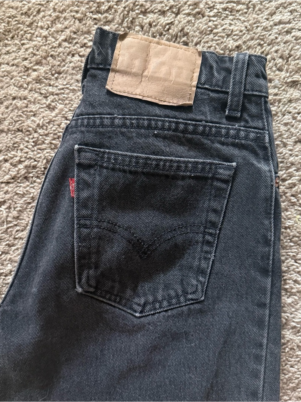Levi's Black 501 Jeans
